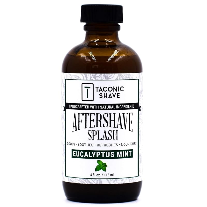 Taconic Shave Splash pós-barba de eucalipto e menta sem álcool – 120 mL