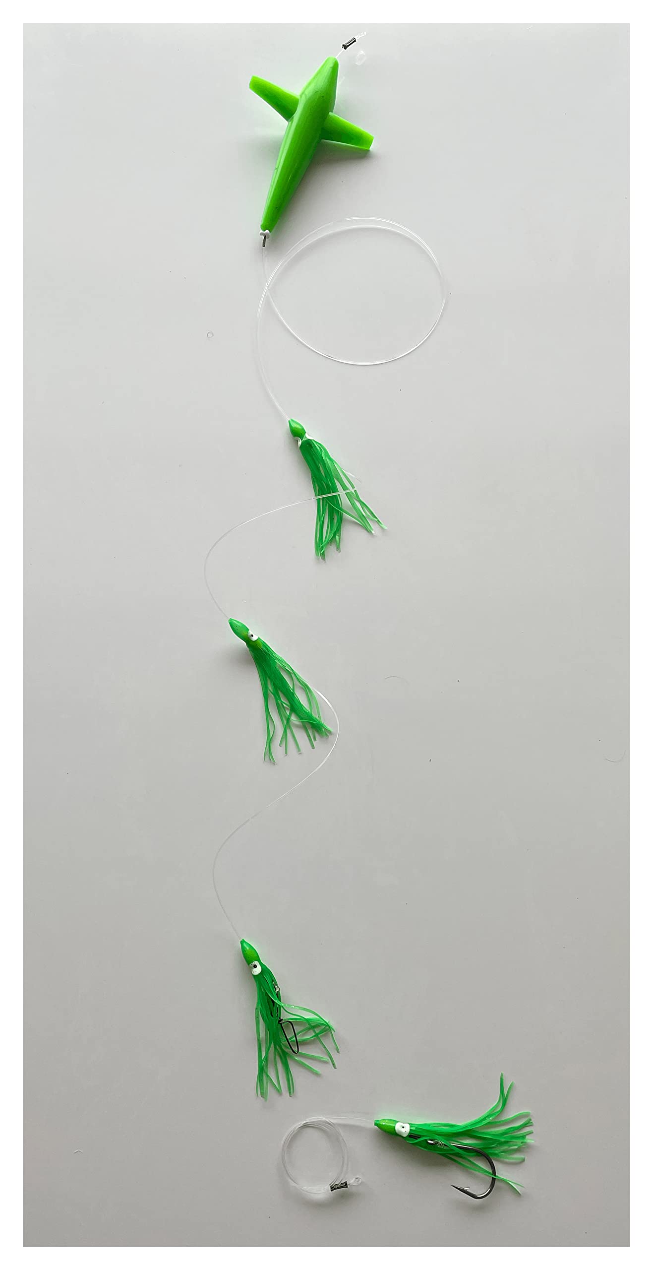 Squid Bird Daisy Chain (Green Bird & Squid)