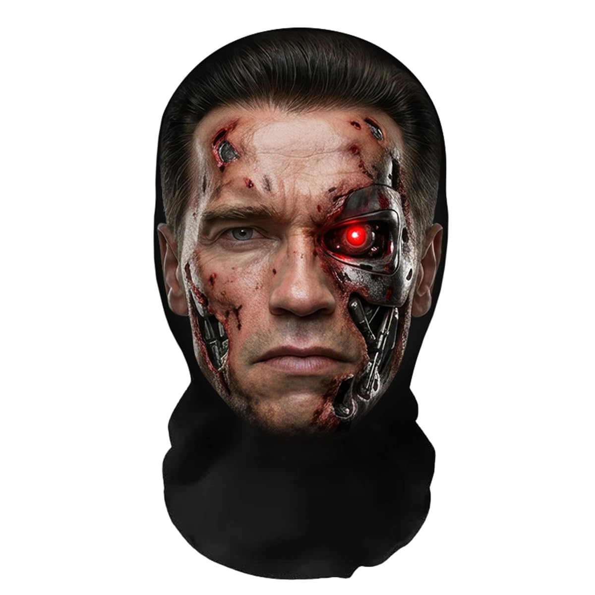 Aristo Solutions Realistic Terminator 3D Print Full Face Mask - Breathable, Lightweight & Comfortable, Ideal for Cosplay, Parties, Halloween, Carnival & Events โ image 1