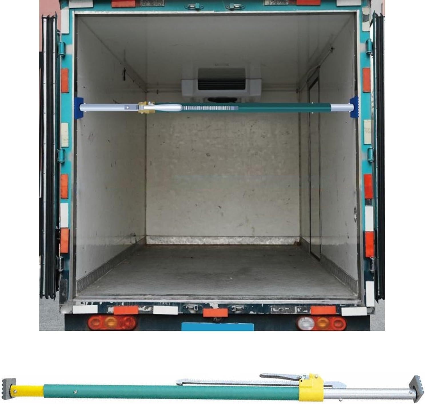 Extendable Cargo Bars,Universal Ratcheting Cargo Bar,Truck Bed Cargo Stabilizer Bar for Caravan,Portable Cargo Barrier(1pc)