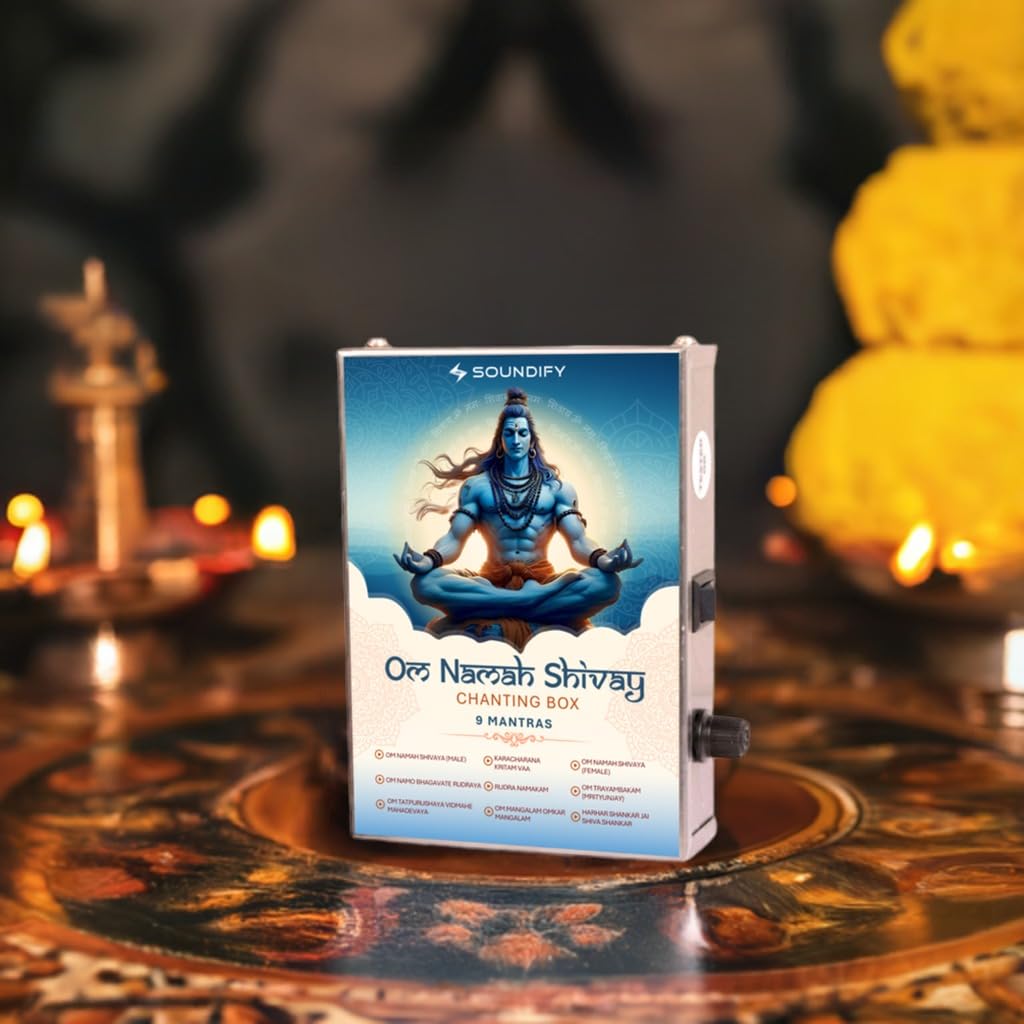 Shiv Ji Mahadev 9-in-1 Mantra Chanting Box (Metal)-picture-10