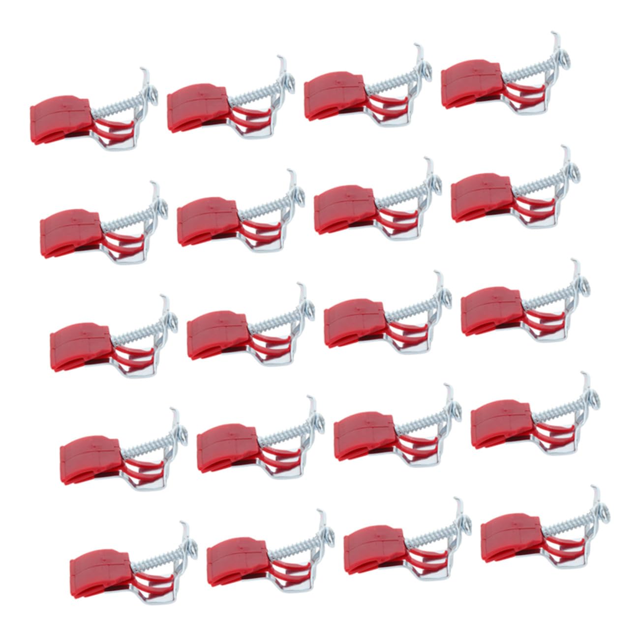 Kit de 20 clips de fixation pour évier de cuisine en acier au manganèse