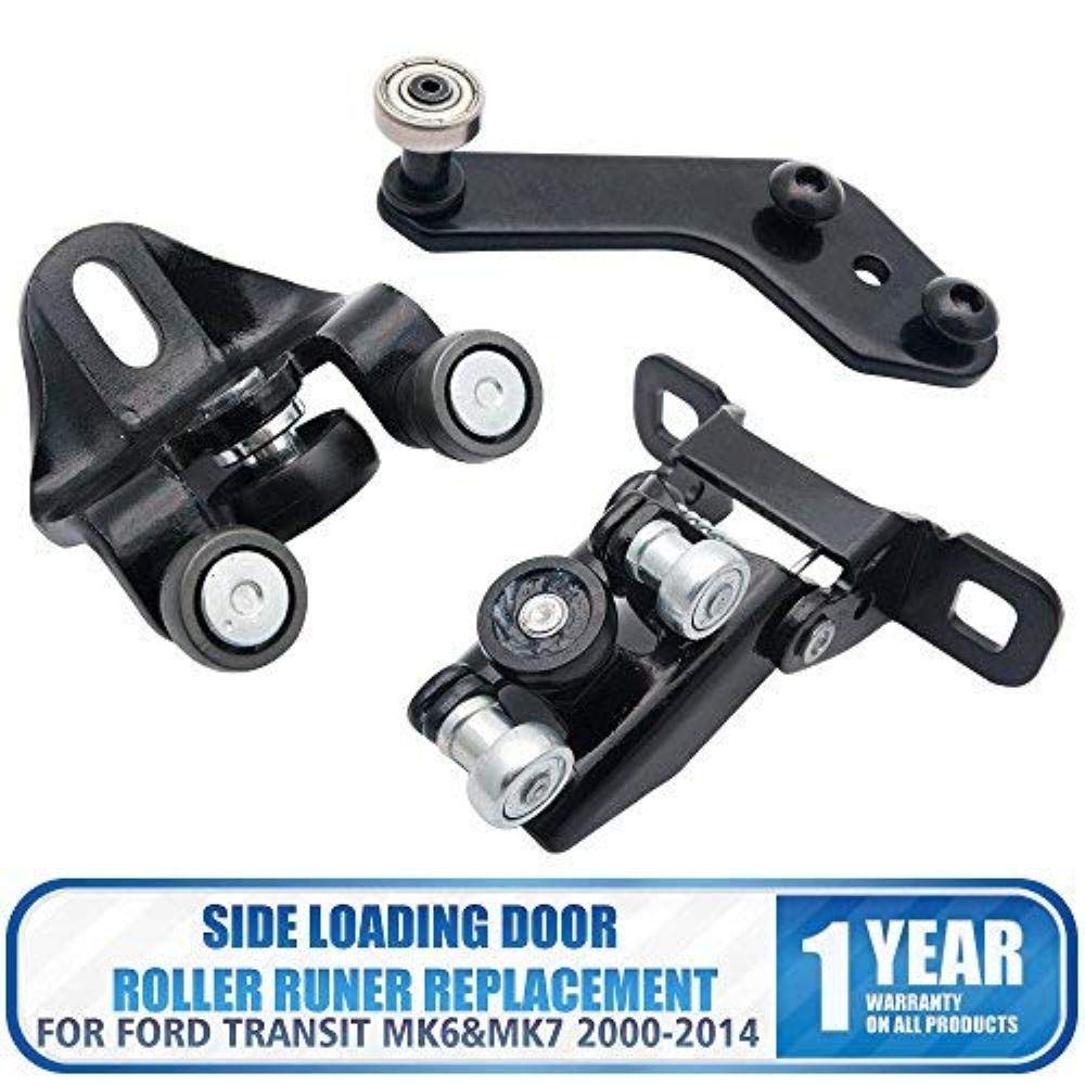 Glissière à rouleau pour porte coulissante pour Transit 2000–2014 – Glissière à roulettes, côté droit, haut, milieu inférieur