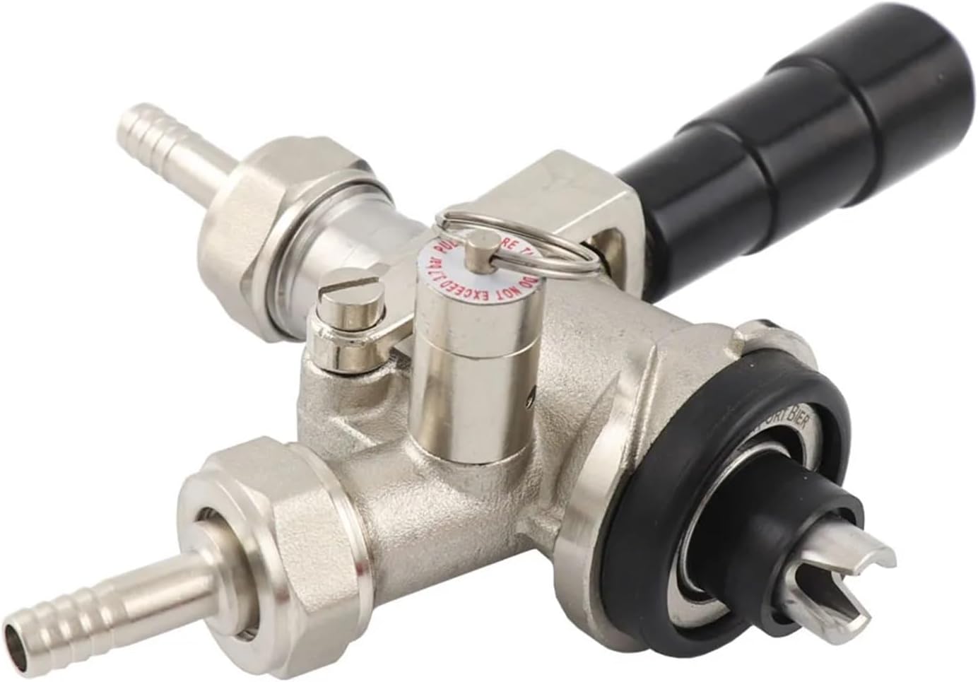 Brewing Equipment A D G S Type Keg Coupler Sankey Tap with Stainless Steel Probe Pressure Valve Home Brew Kegerator Beer Keg Dispenser Brewing Equipment(G Type)