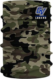 GVSU Grand Valley State Lakers Green Neck Gaiter Camo print Vive La Fete