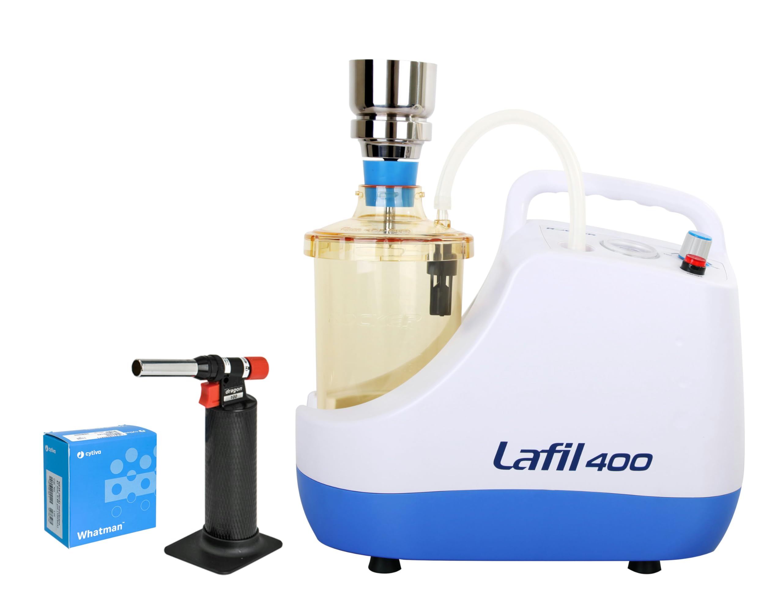 Lafil 400 SF10 Vacuum Filtration System, Overflow Protection, Autoclavable, 25 mbar, 23 LPM, 110V, Rocker Scientific