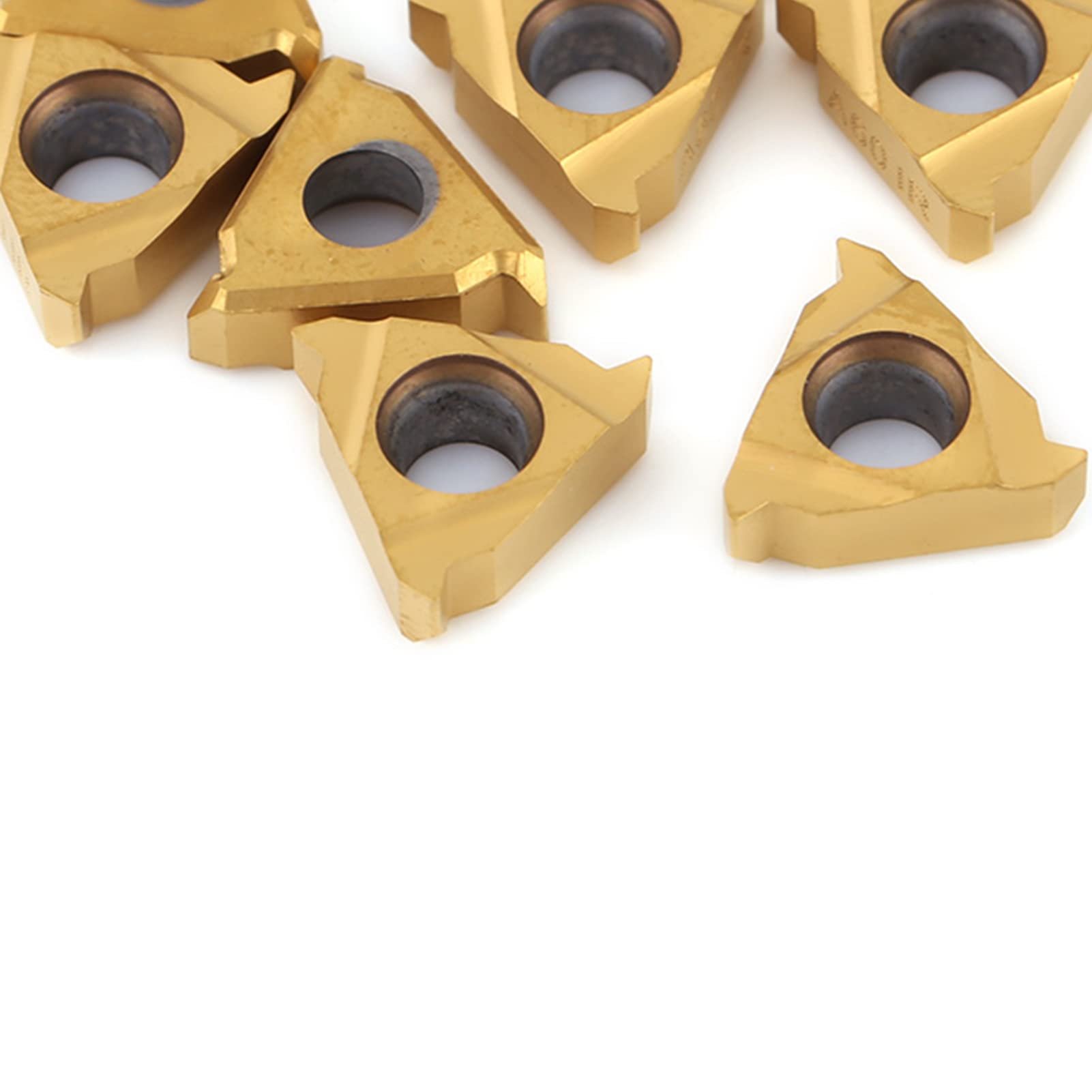 ZJchao Inserts de Filetage de, Inserts en Carbure Tourning Tenders d'outils 10pcs 11ir A60 CNC Carbide Turning for Externe/Internal Thread