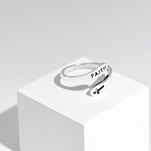 Miniatura 66 de 925 Sterling Silver Ring Minimalist Adjustable Rings Band Handmade Rings for Women Girls