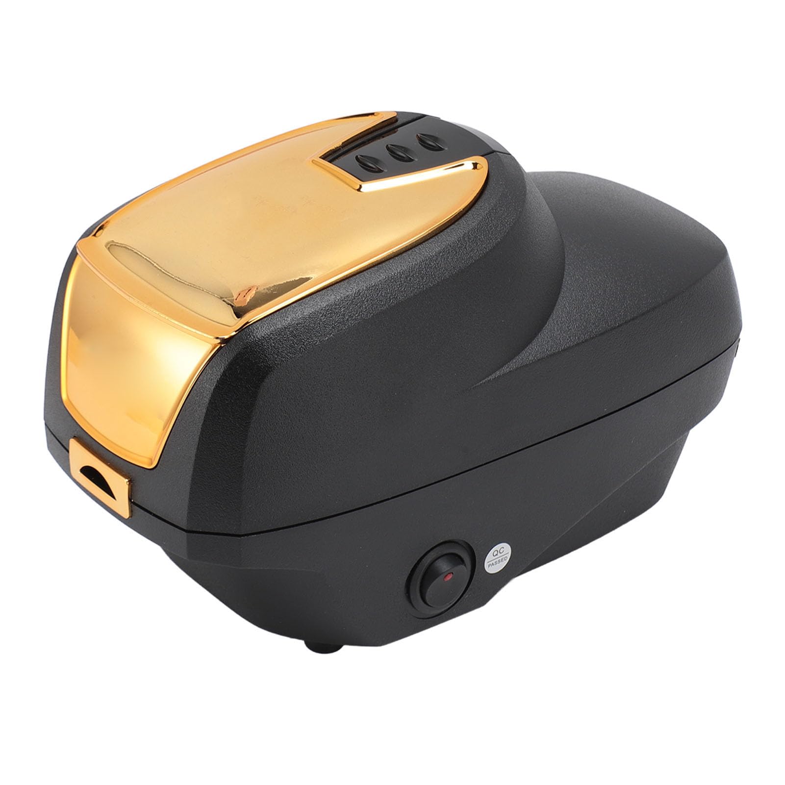 Macchina elettrica per schiuma da barbiere – Capacità extra-large, design elegante -oro, schiuma densa e duratura, dotata di tappetino antiscivolo – Adattatore UE 100-240 V