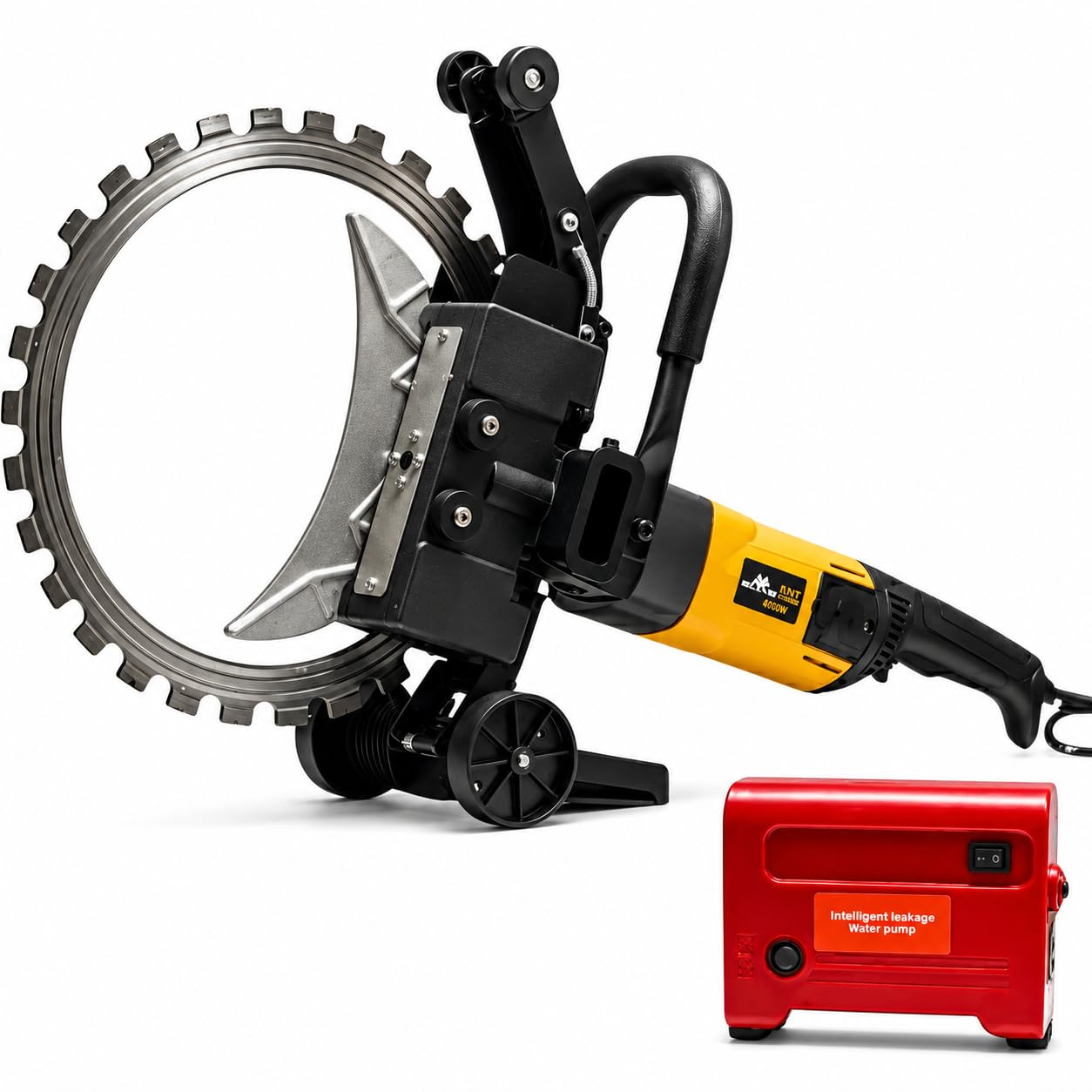 XLNT Brushless Concrete Cutting Ring Saw 300mm (12 Inch) – 4000W High Power 220V Electric Wall & Concrete Cutter – Deep Cut Ring Saw for Reinforced Concrete, Brick, Stone & Masonry-image-23