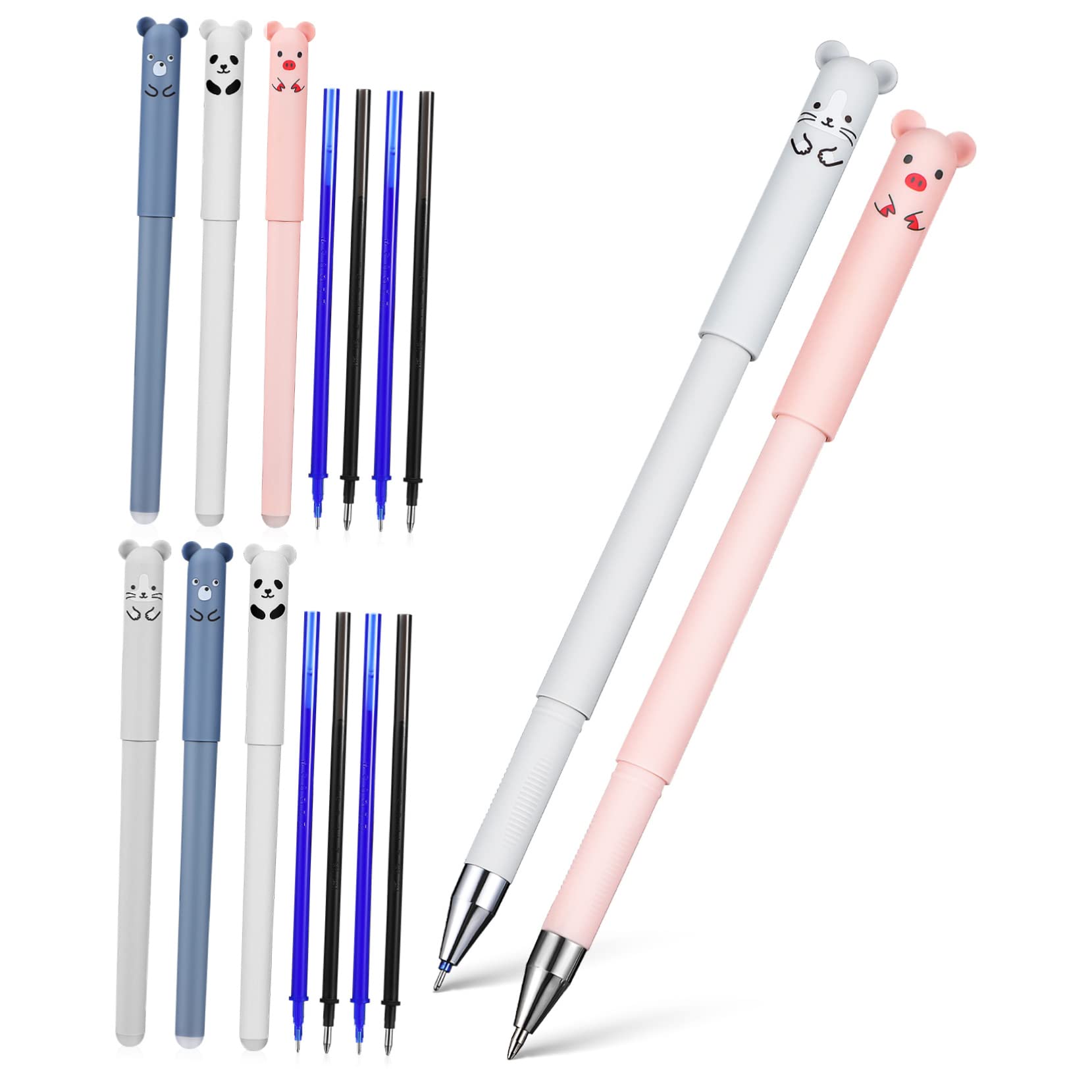 5 Sätze Löschbarer Kugelschreiber Briefpapier Radierbare Kugelschreiber Whiteboard-radierer Magnetisch Textmarker Löschbare Stifte Für Die Schule Signierstifte 8 Stück * 5
