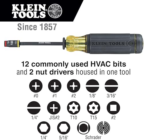 Miniatura 7 de Klein Tools 55419SP-14 Bolsa de herramientas con juego de destornilladores y accesorios