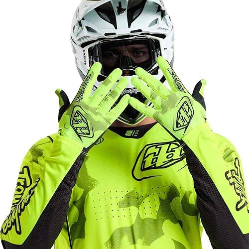 Miniatura 8 de Troy Lee Designs Guantes de motocross para motocicleta, motocross, carreras de montaña, guantes de gambit