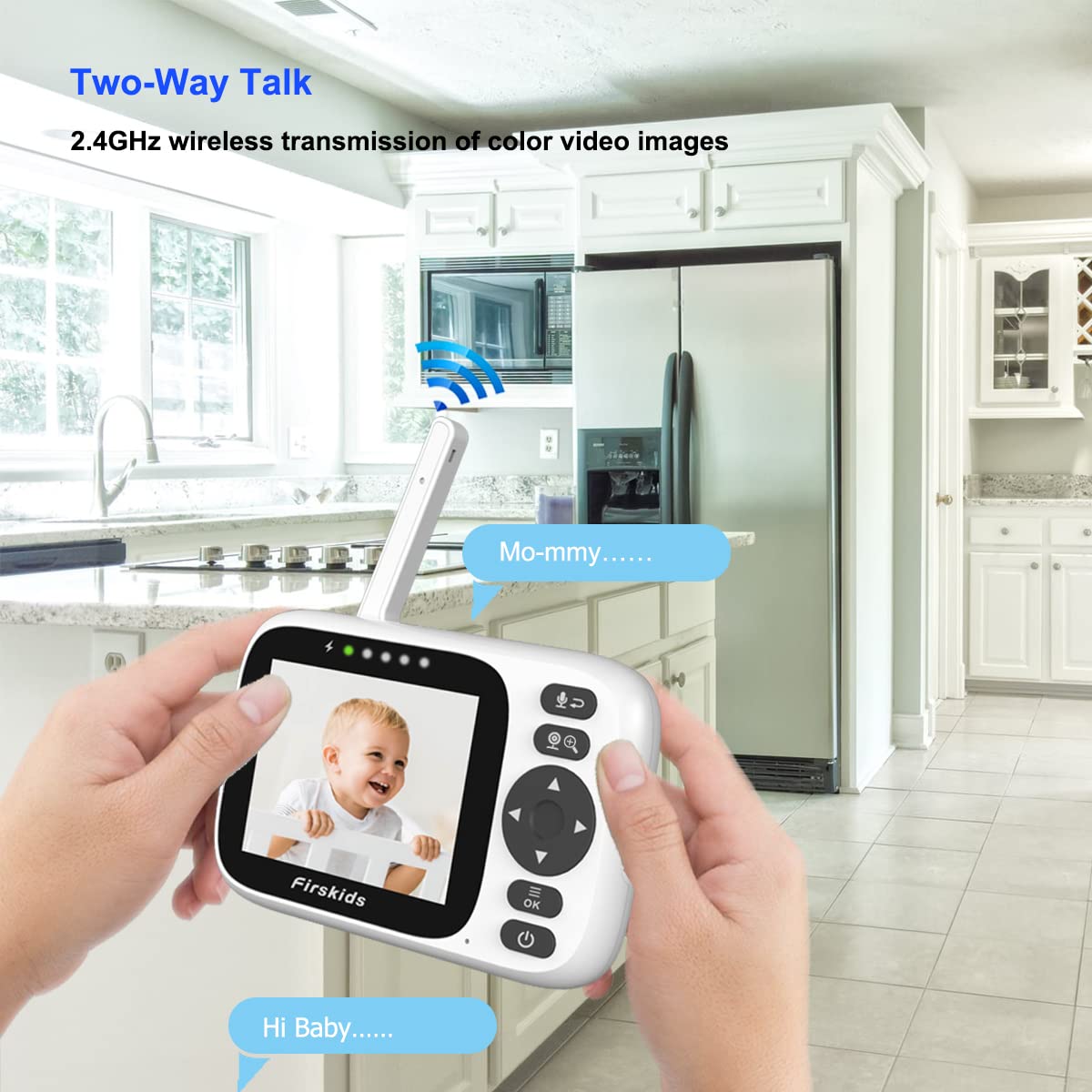 Baby Monitor With Camera And Audio No Wifi Required Desertcart