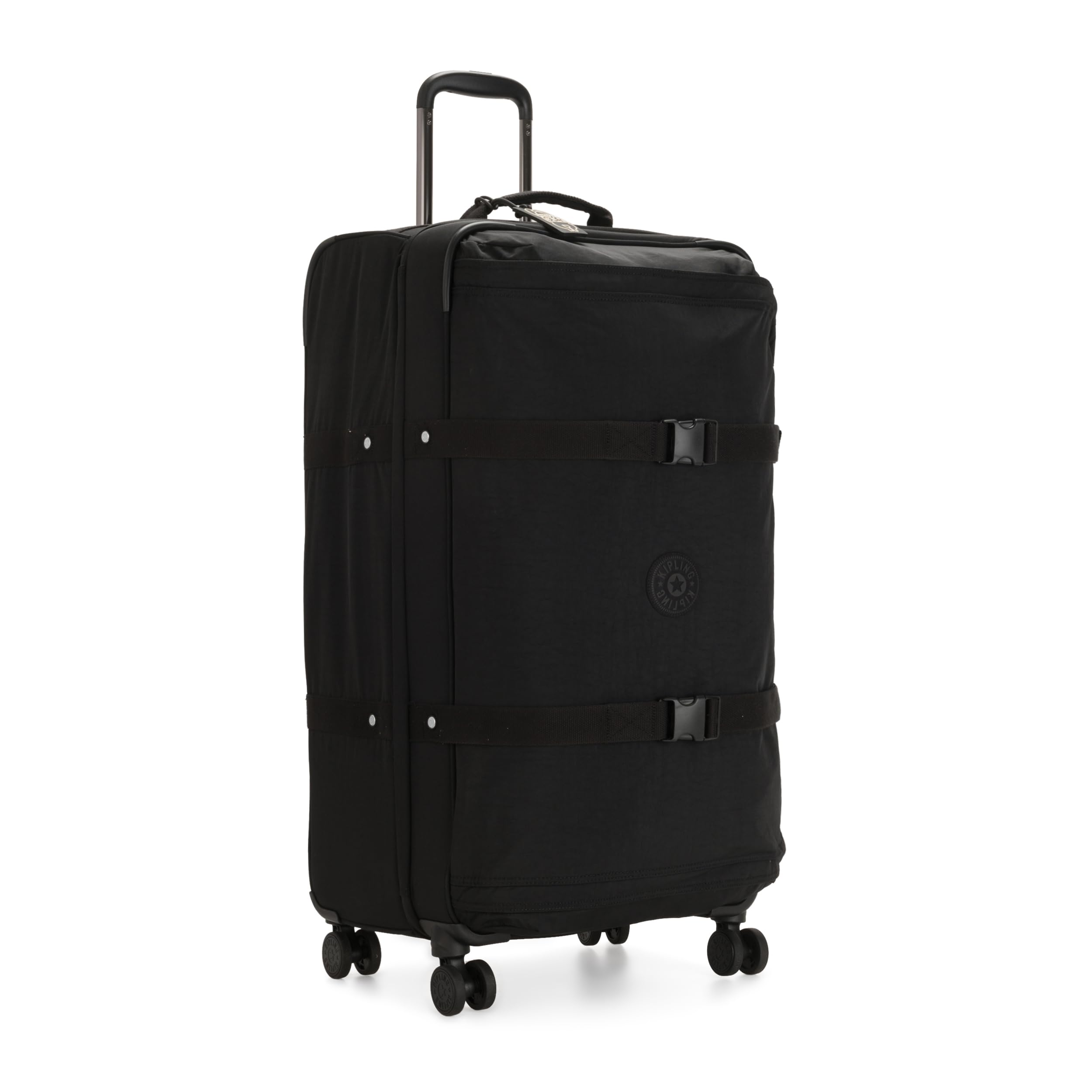 Kipling Spontaneous L, Valigia Donna, Black Noir, Taglia Unica