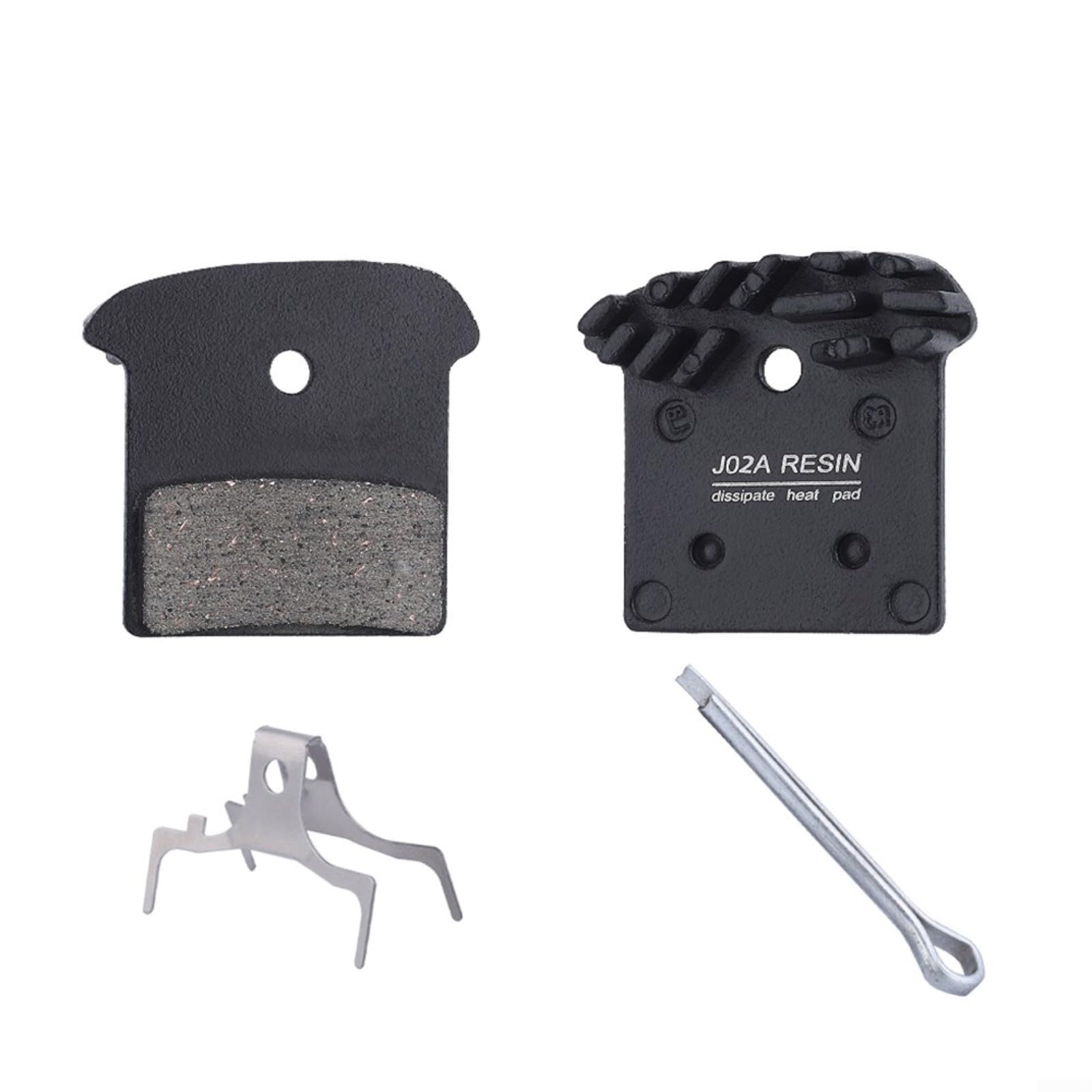 2 Paia 4 Pezzi Shimano J02A J03A J05A-RF Resina Ice-Tec Pastiglie Freno A Disco Per XTR, XT, SLX E Alfine - Foto 12