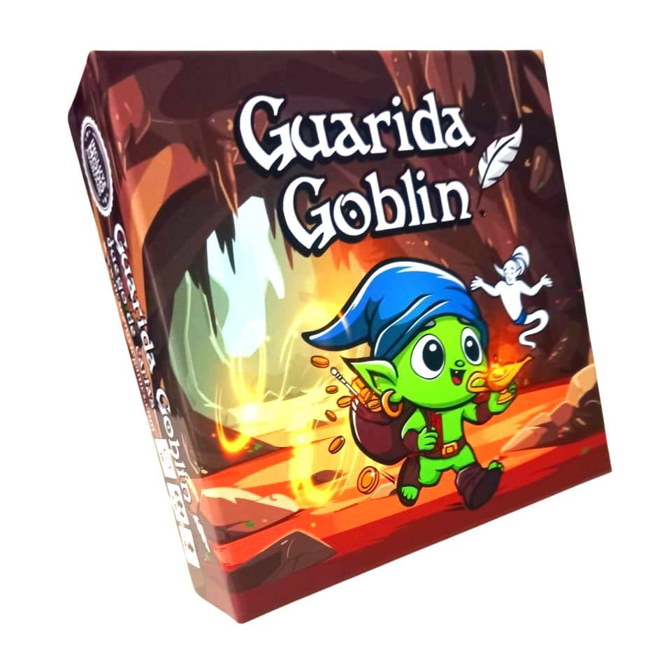 Guarida Goblin – Juego de Mesa, Juego de Mesa 8 años y Más, Juego de Cartas Familiar, Inteligencia y Agilidad para Niños y Adultos.