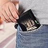 Anceky Vinyl Records Wallet Front Pocket Slim Credit Card Holder Stylish Trifold Wallet for Men Women #5