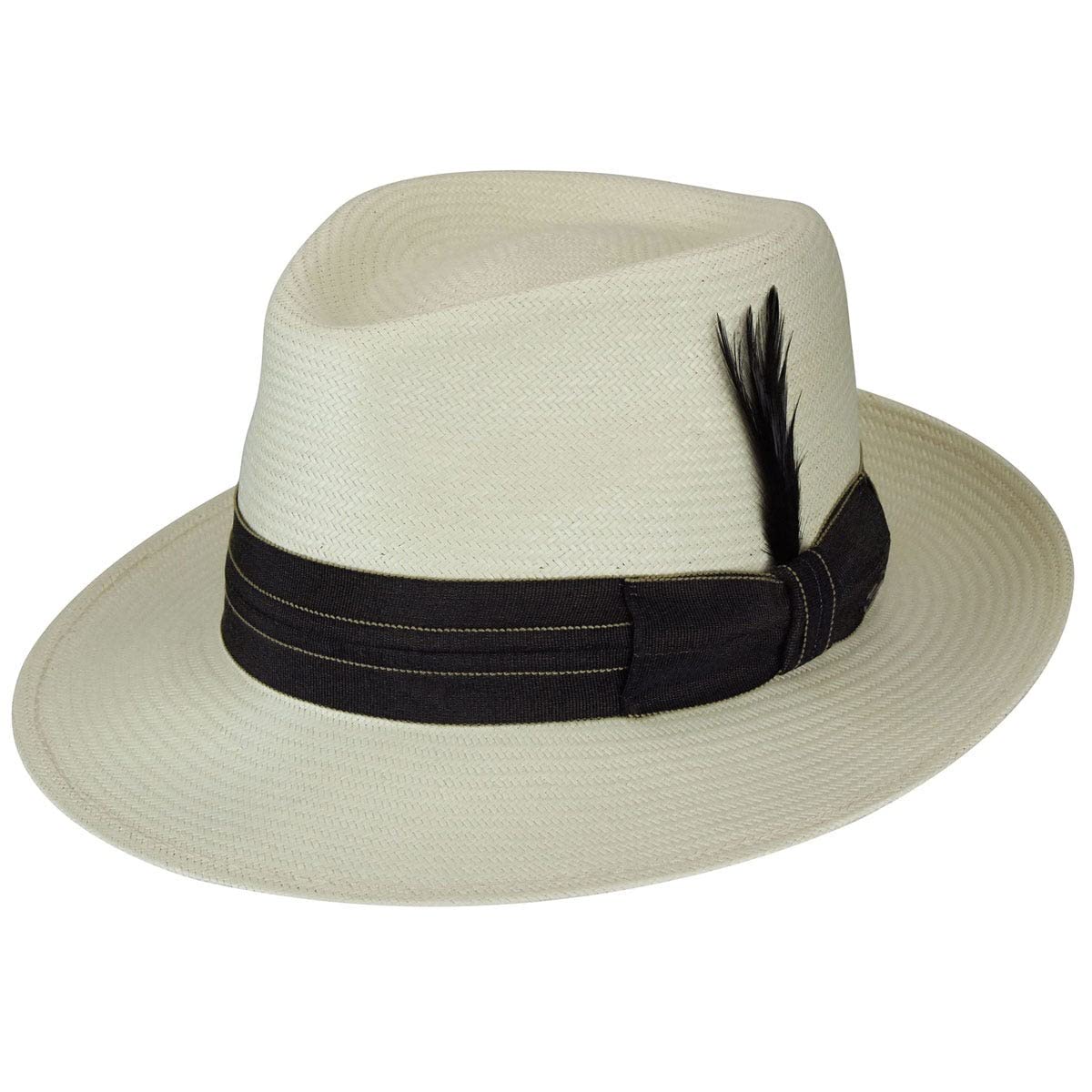 Bailey 1922 Sombrero de Paja Anderson LiteStraw1922 Hombre - Made in USA Sol con Banda Grosgrain Primavera/Verano Verano