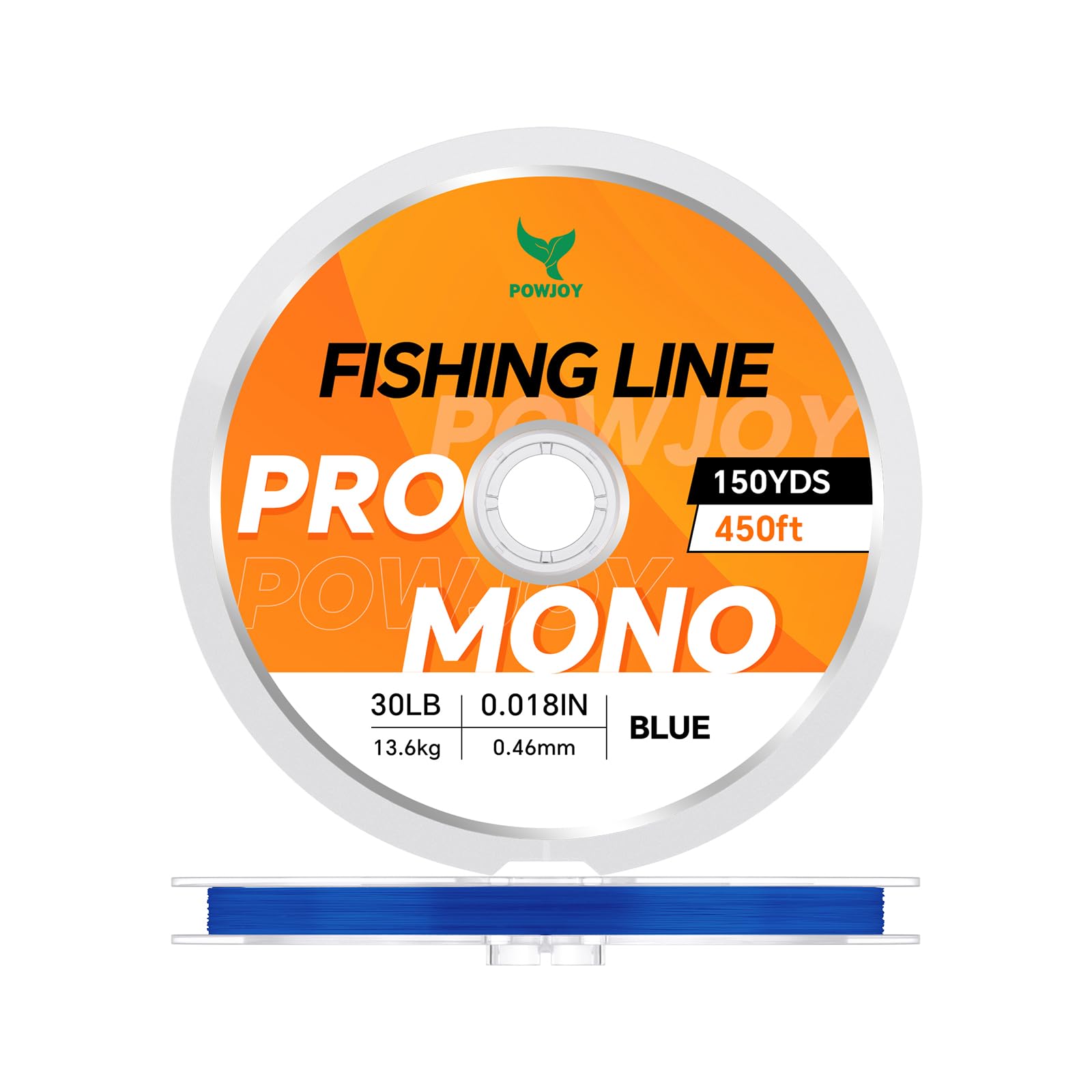 Monofilament Fishing Line with Knot Guide Cards for Beginners to Pro