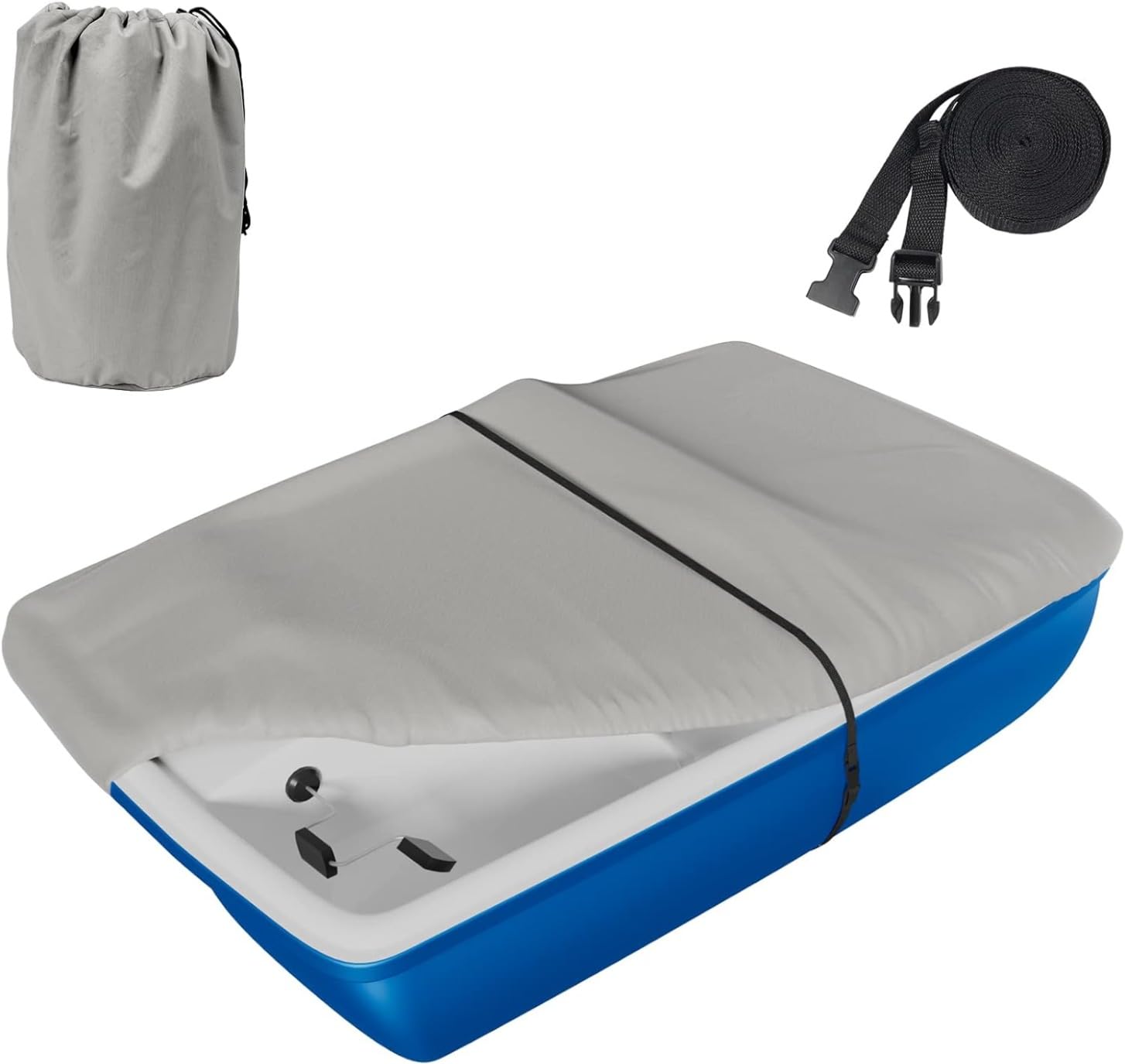 Nukugula 100 Waterproof Pedal Boat Cover for Outdoor Rip