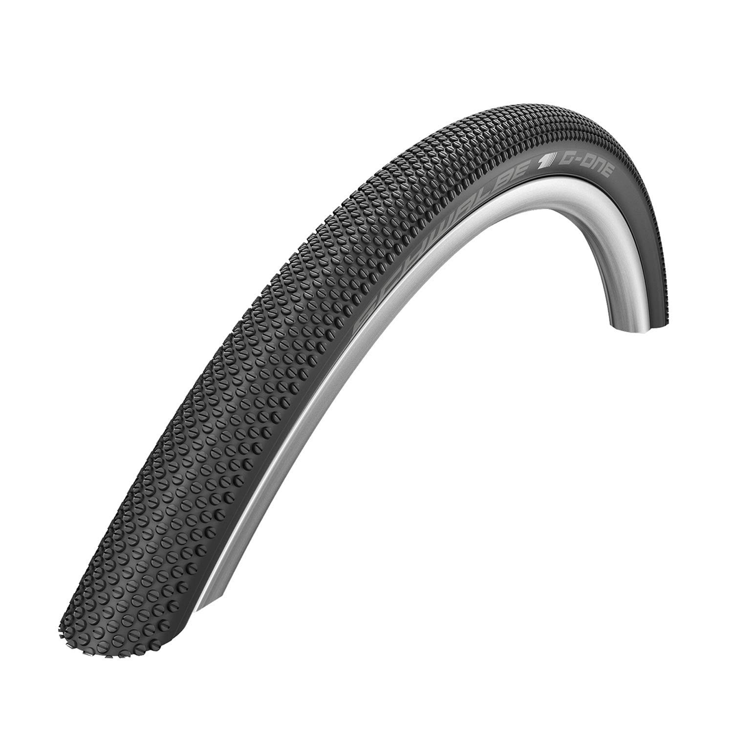 Schwalbe G-One Speed 700 x 38c (40-622) Evo Folding MicroSkin Tubless OneStar Bike Tire( 28 X 1.50 ) , Black