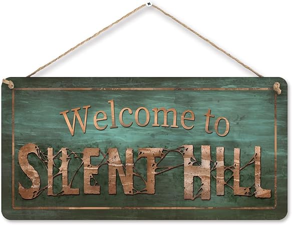 Silent Hill 2 Remake für Xbox Series XS auftaucht im Altersrating 8 61+5isfunGL. AC SY450 flinelife Welcome to Silent Hill Sign, 12x6, Horror Movie Sign, Wreath Sign for Indoor Outdoor Use