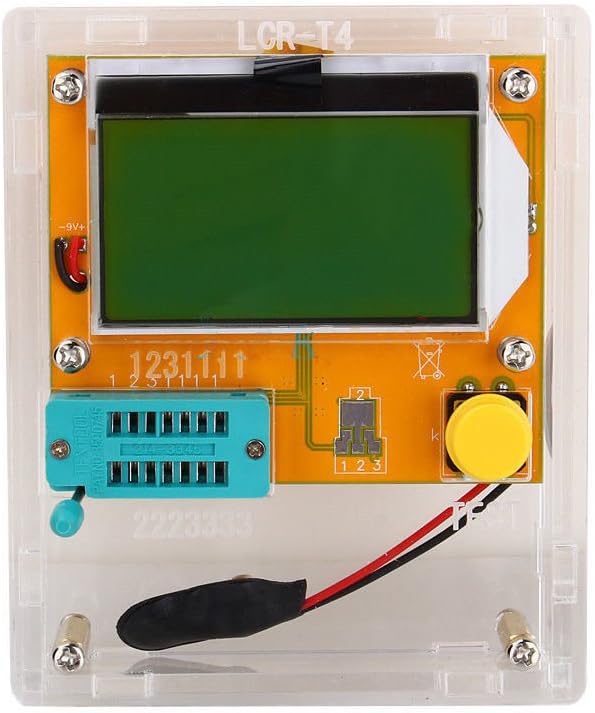 Hrph LCR-T4 Mega328 Transistor Tester Diode Triode Capacitance ESR Meter With Shell