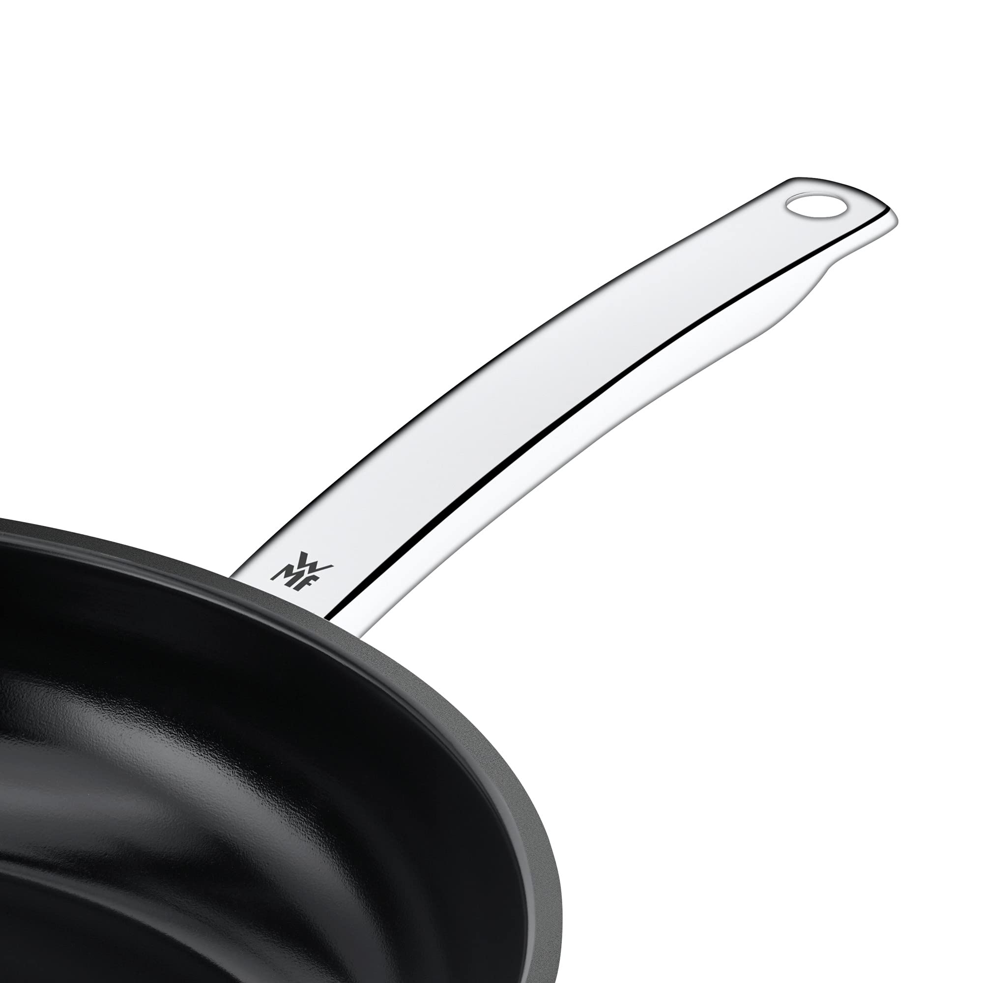 WMF Durado - Padella per Cottura a induzione, 32 cm, in Acciaio Inox Cromargan, Rivestimento in Ceramica, Resistente al Forno