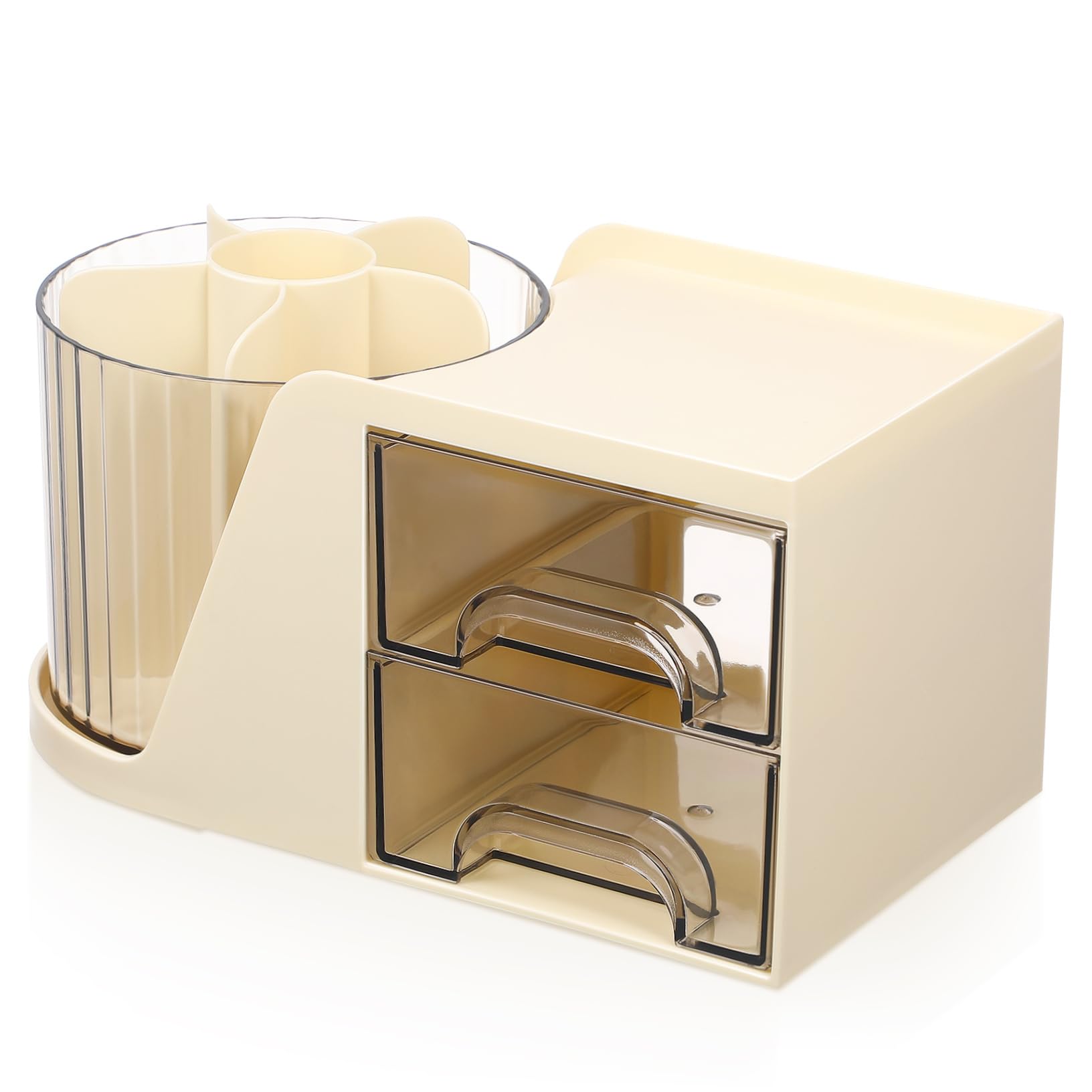 Büromaterial Stiftehalter Drehbarer Schreibtisch-organizer Aufbewahrungsetui für Schreibtisch Stiftehalter für Bürobedarf Arbeitsplatz-organizer