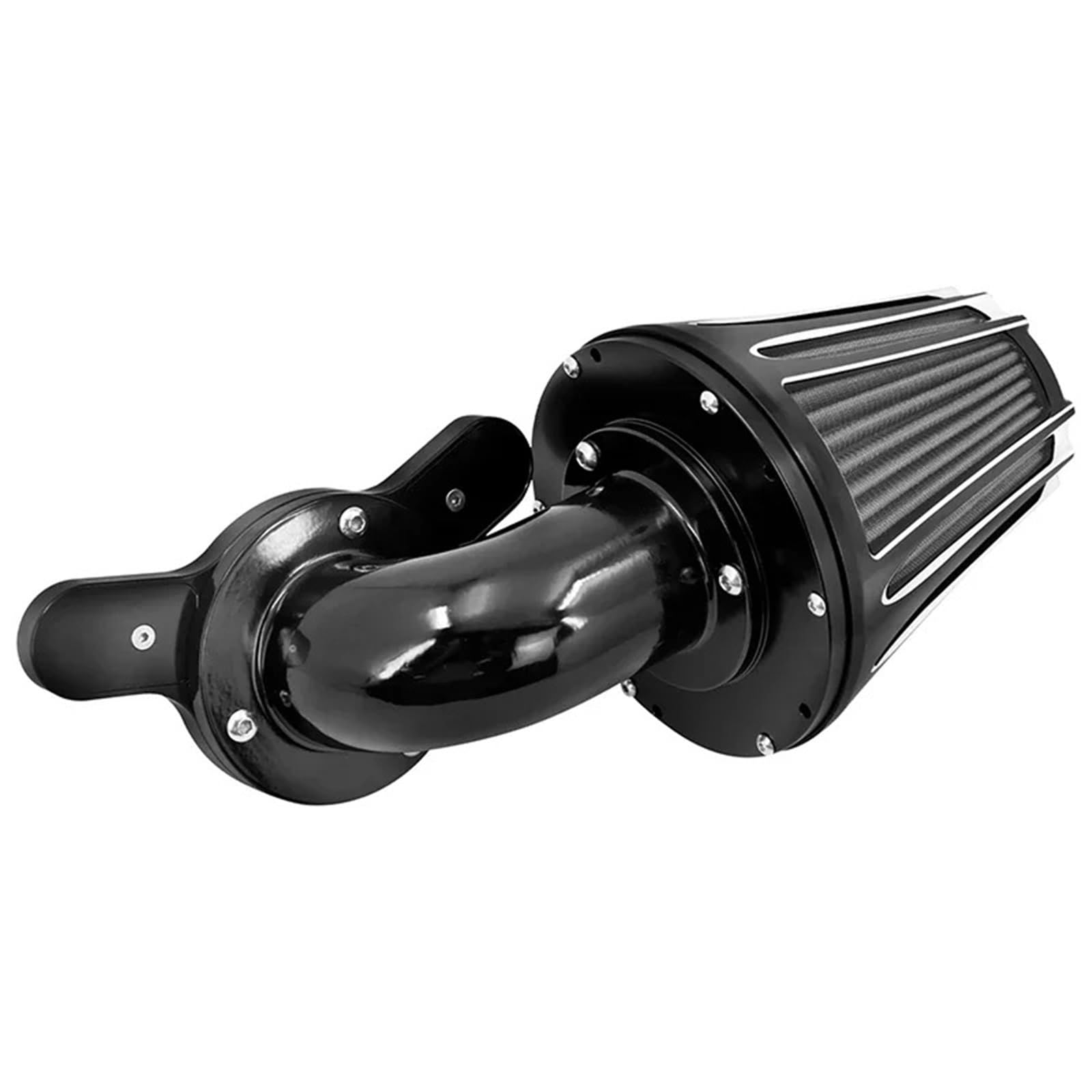 Kompatybilność z Pit Bike crossowym‌ Filtr wlotowy powietrza do motocykla pasuje do Harley Sportster XL 883 Touring Road King Electra Street Glide Softail Fat Bob Dyna(Air Cleaner D)