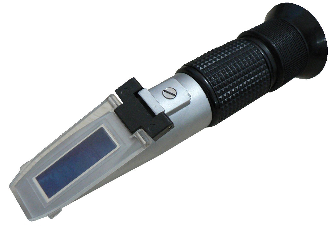 Beer Wort and Wine Refractometer, Dual Scale Specific Gravity 1.0001
