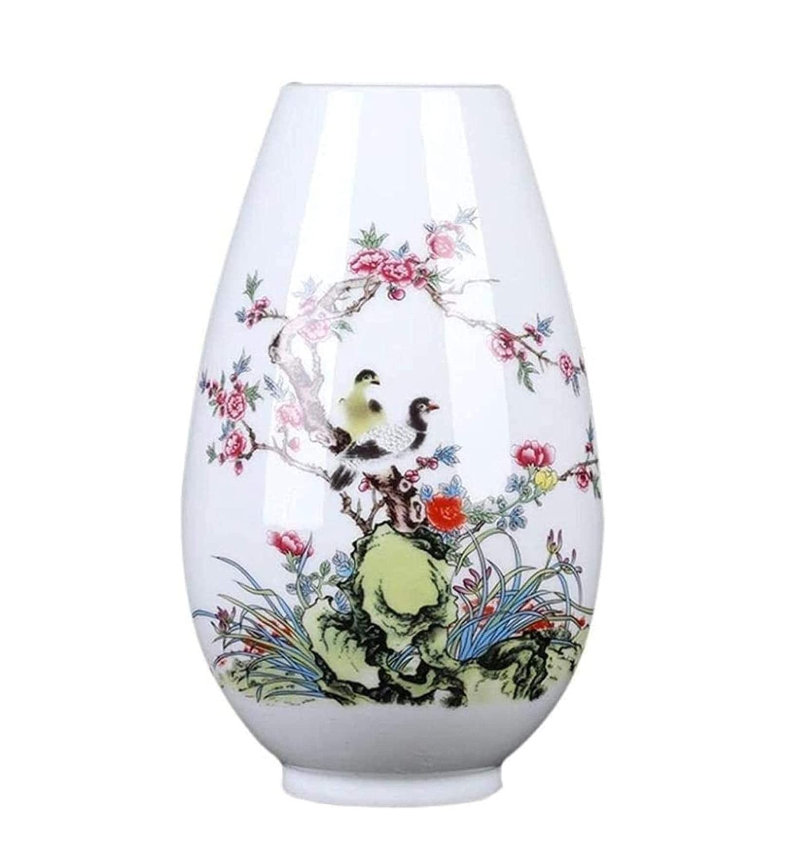 Vasen Vase aus Keramik, handgefertigt, klassisch, kreativ, for trockene Blumen, Dekoration, Kunst, Haushalt, Wohnzimmer, Schlafzimmer, Büro, Desktop Deko