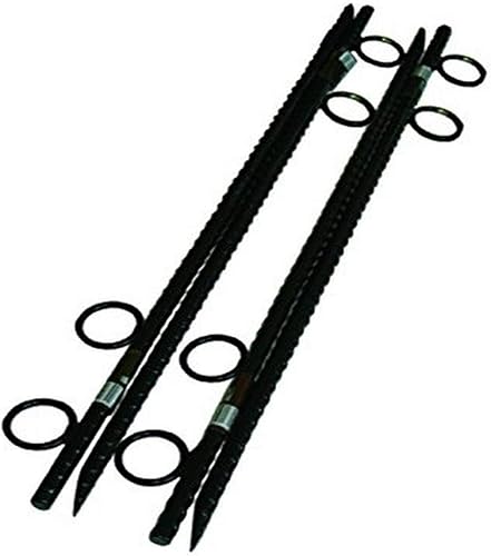 Yard Tuff YTF-5854RS-4PK Estacas de armadura, 5/8" x 54", paquete de 4