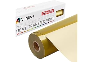 htvront Heat Transfer Vinyl Gold