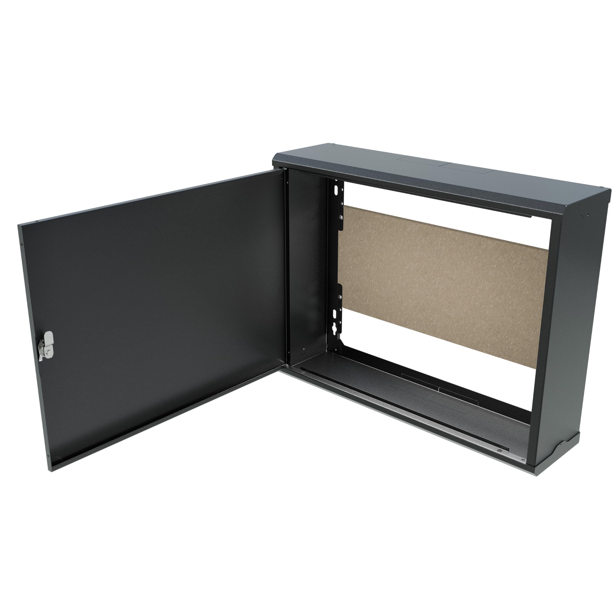 Externer Verteilerkästen 520x400x140mm IP20 - Schaltkasten aus Stahl - verteilerkasten aufputz, Wasserdichte Box und staubdicht - Schrank mit Schloss und zwei Schlüssel