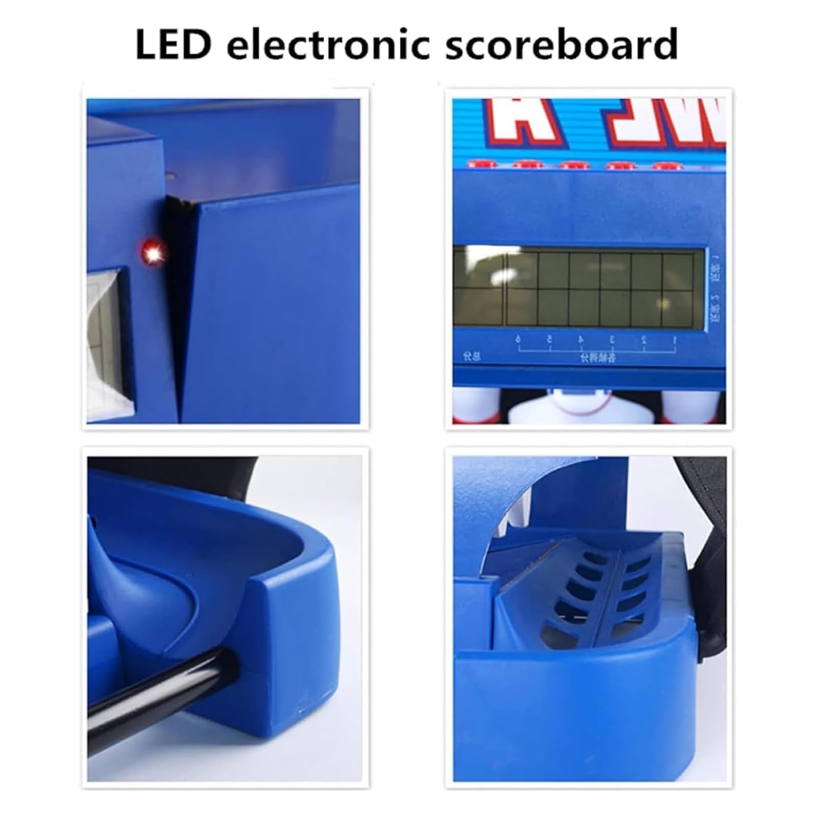 Gioco Elettronico di Bowling, Console per Giochi Sportivi di Bowling da Interno, Set da Bowling per Bambini, Pista da Bowling per La Casa, con Ripristino Automatico/Illuminazione/Effetti Sonori