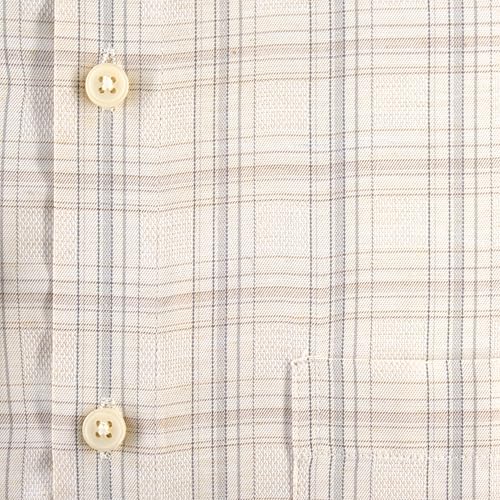 Image of 7-DAYS Men's Premium Checks Formal Shirt - Cotton Rich, Regular Fit, Full Sleeve, with Pocket, Wrinkle Resistant - Stylish Office & Everyday Wear.