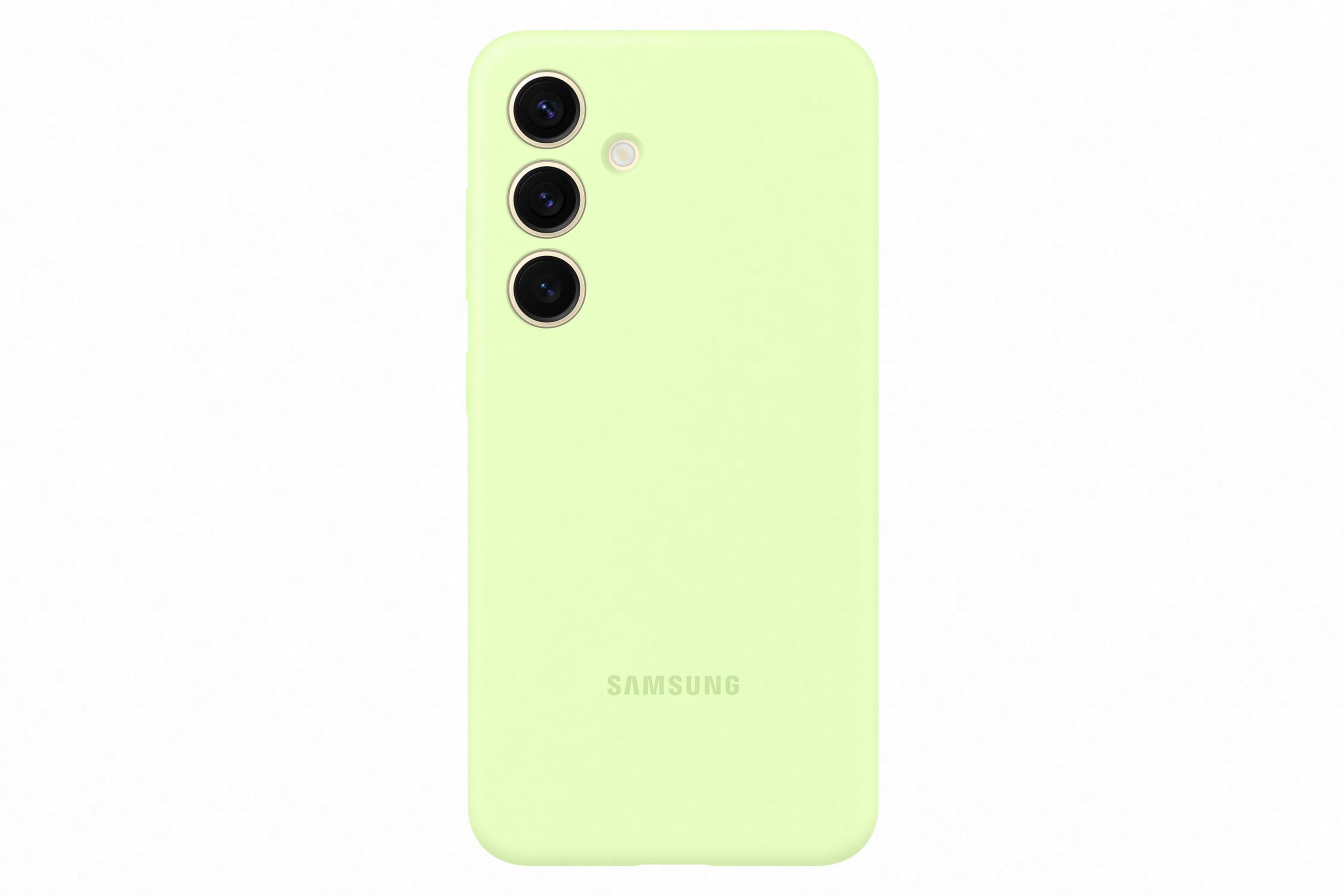 Samsung Silicone Case EF-PS921 für Galaxy S24 – Silikon-Hülle in Light Green, kratzfestes, schlankes Design