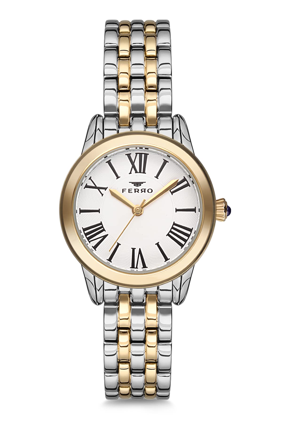 Ferro Stainless Steel Analog Silver Dial Womens Watch-F2720A-980-D, Band_Gray (B09RWLN32C) Amazon Price History, Amazon Price Tracker