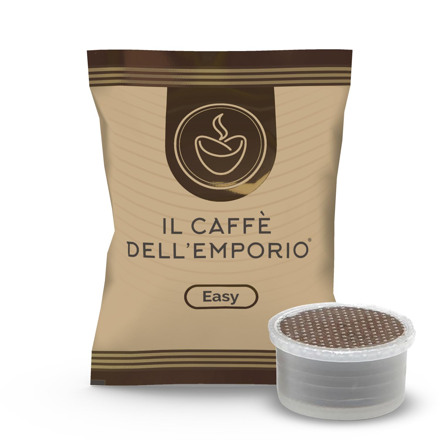 Café del Emporio Cápsulas de café compatibles con Lavazza Espresso Point Mezcla Easy Azul Clásica (200)