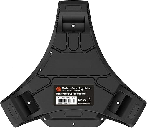 Miniatura 4 de MVOICE8010EX-B Micrófono de altavoz de conferencia, rango de captación de voz de 360 y 16 piesreducción de ruidocancelación de ecoaltavoz Bluetooth