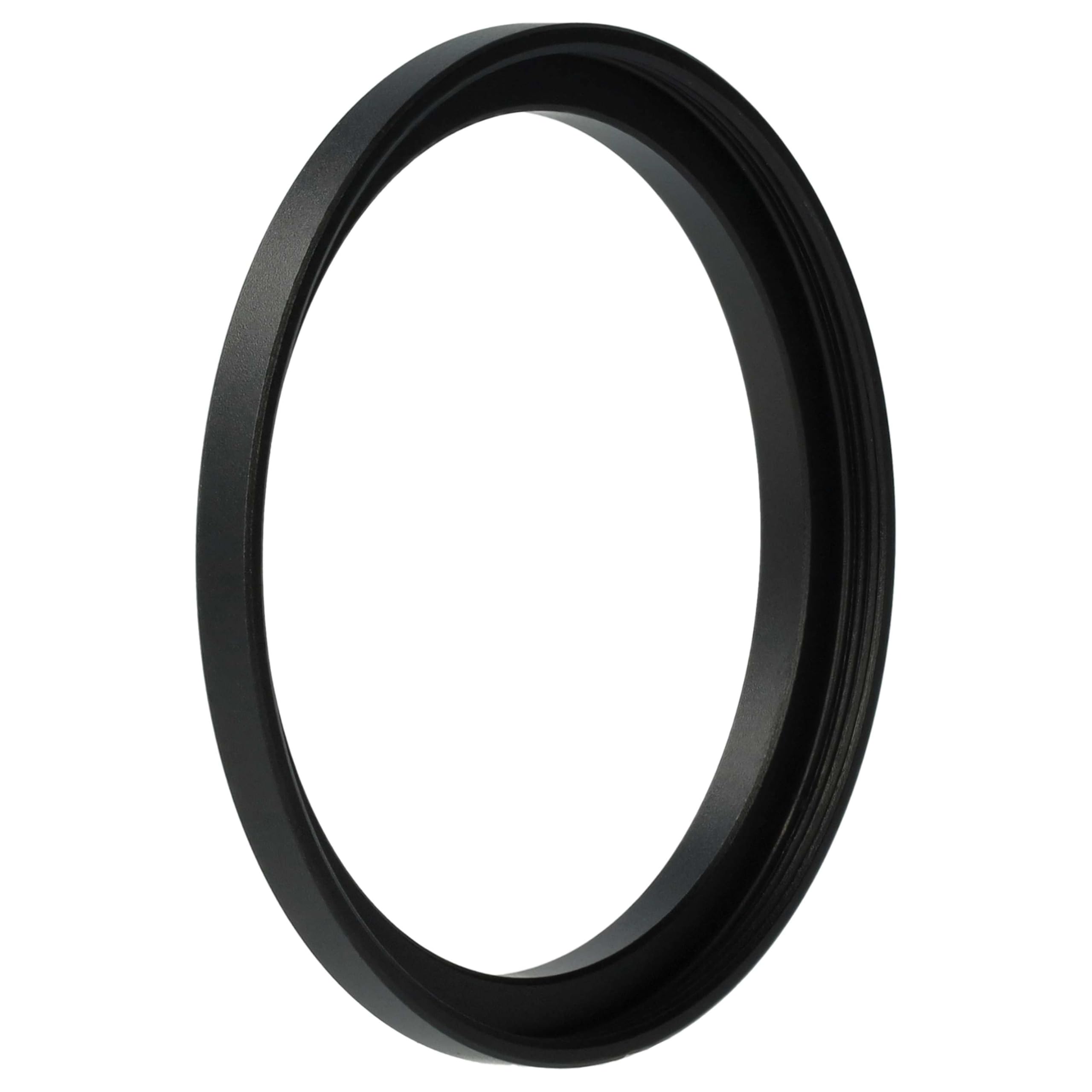 vhbw Adapter Step-Up Ring od 48 mm do 52 mm do obiektywu aparatu – adapter filtra, metal, czarny