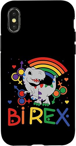 Miniatura 7 de iPhone 13 Pro Bi Rex - Funda de orgullo bisexual de dinosaurio Dino T Rex