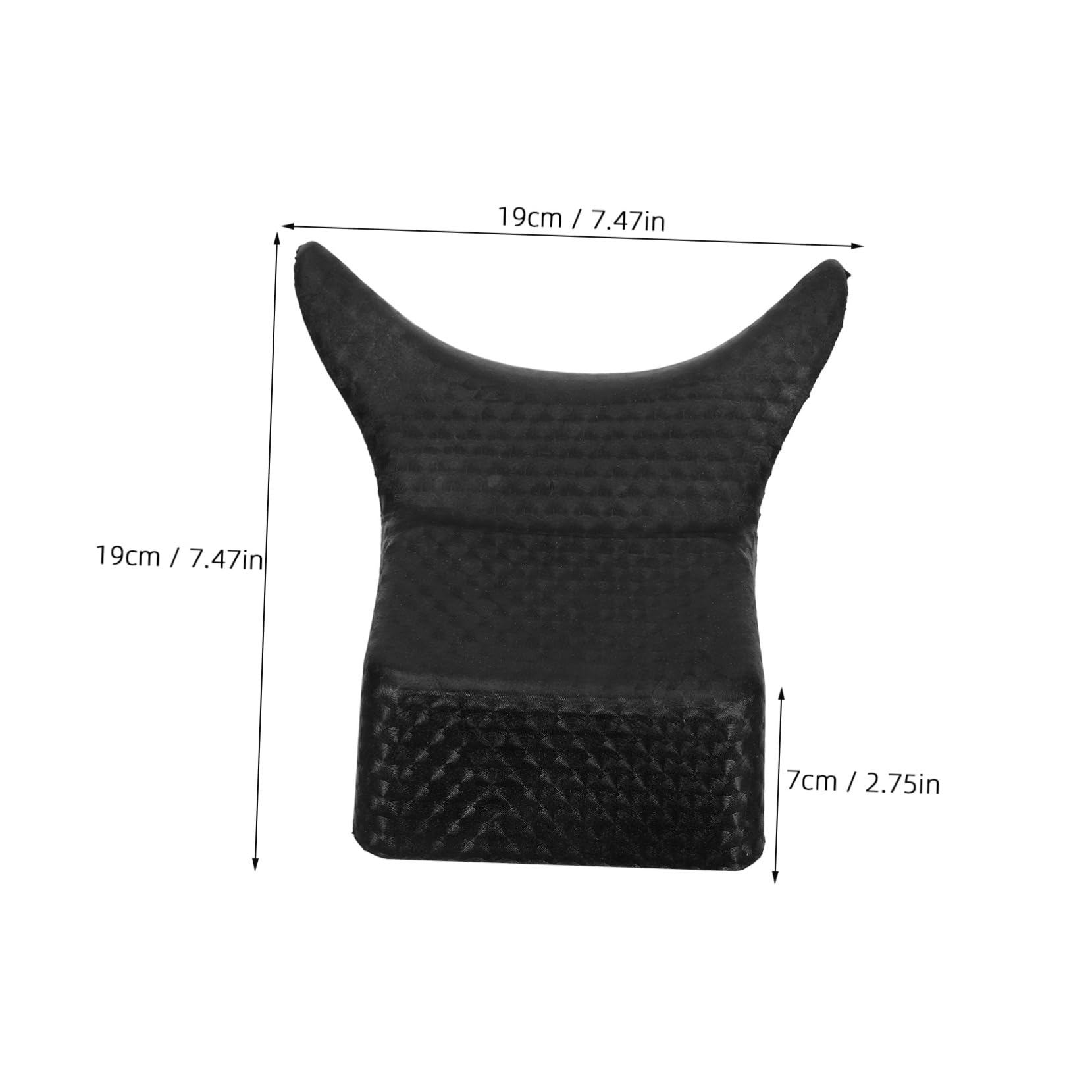 BESTYASH 3piezas Cojín De Descanso para Cuello Ergonómico para Lavabos De Peluquería Almohada De Soporte Lavado De Cabello Salón Almohadilla De Cuello y para Baño
