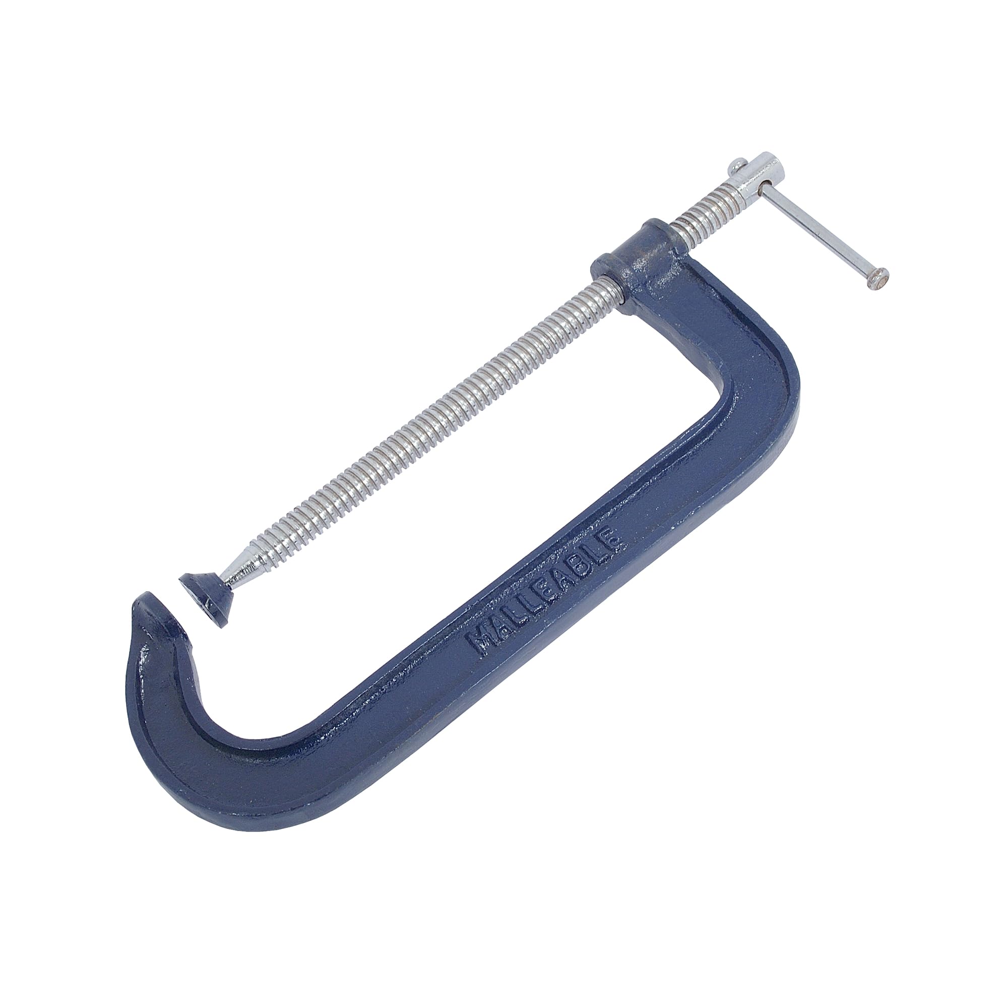 Neilsen CT0023 12in / 300mm G-Clamp for Woodworking Metalworking DIY Projects Holding Workpieces for Gluing Welding Assembly