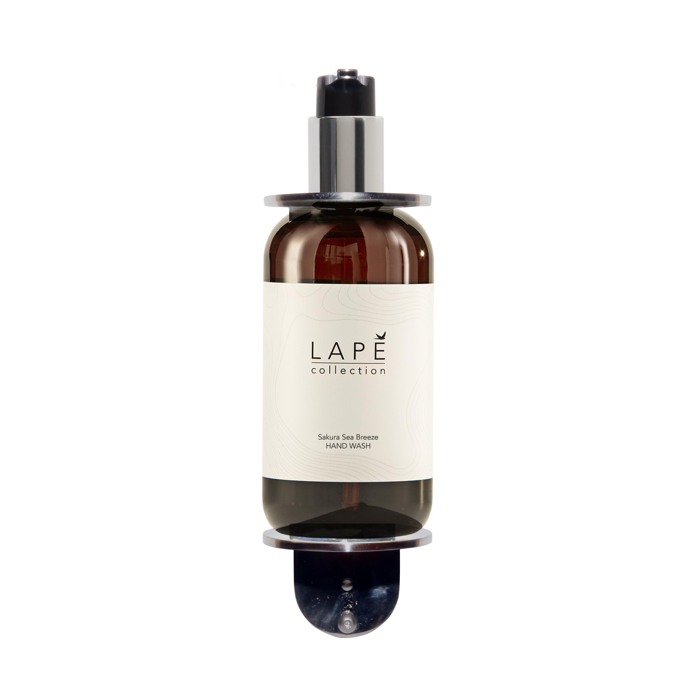 Jabón de manos Jabón Jabón Crema Lape Earth Collection Sakura Sea Breeze Hand Wash 8 x 0,3 L Botella Earth Edition, Certificado ecológico para oficinas, guarderías, hoteles