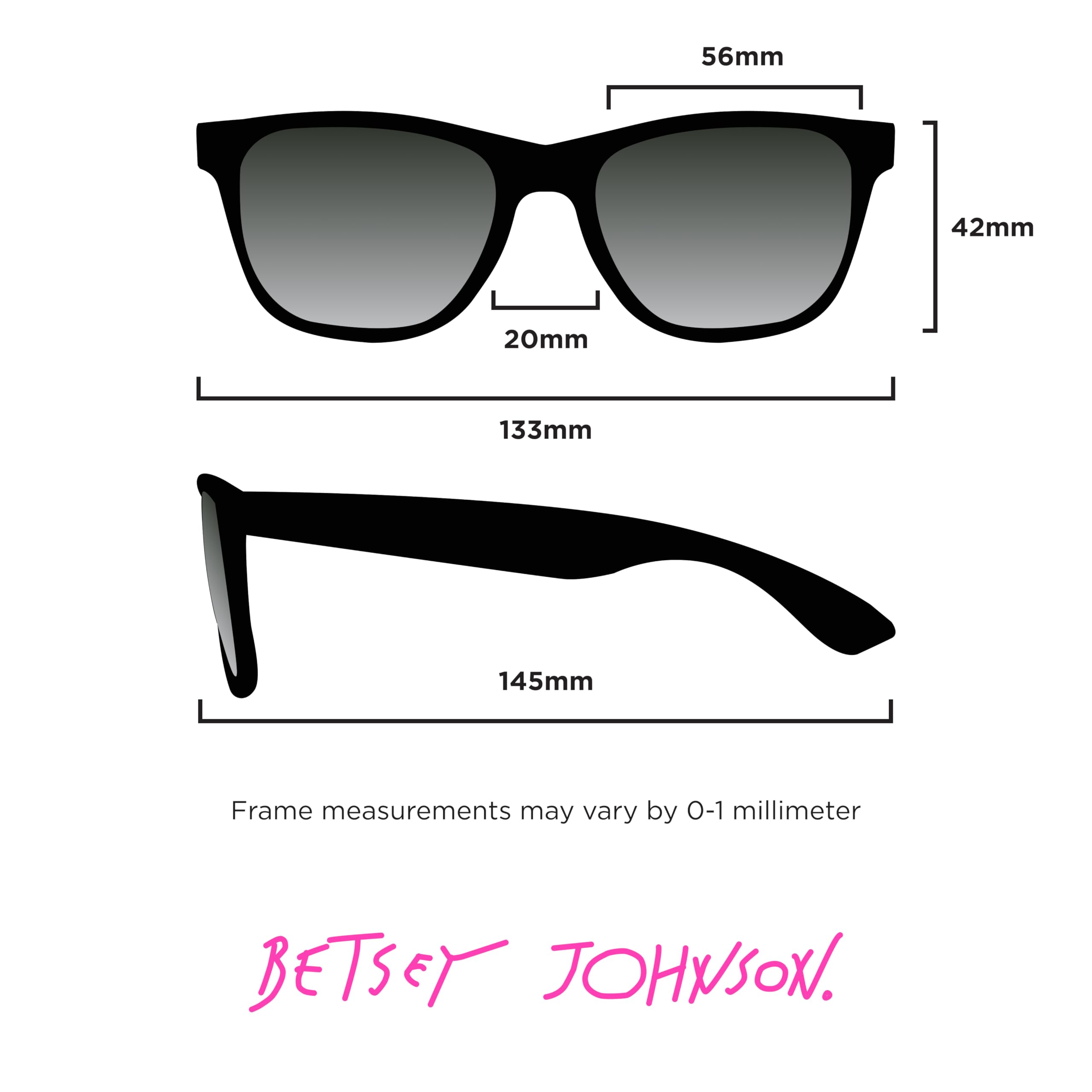 Betsey Johnson Damen Spice of Life Sonnenbrille