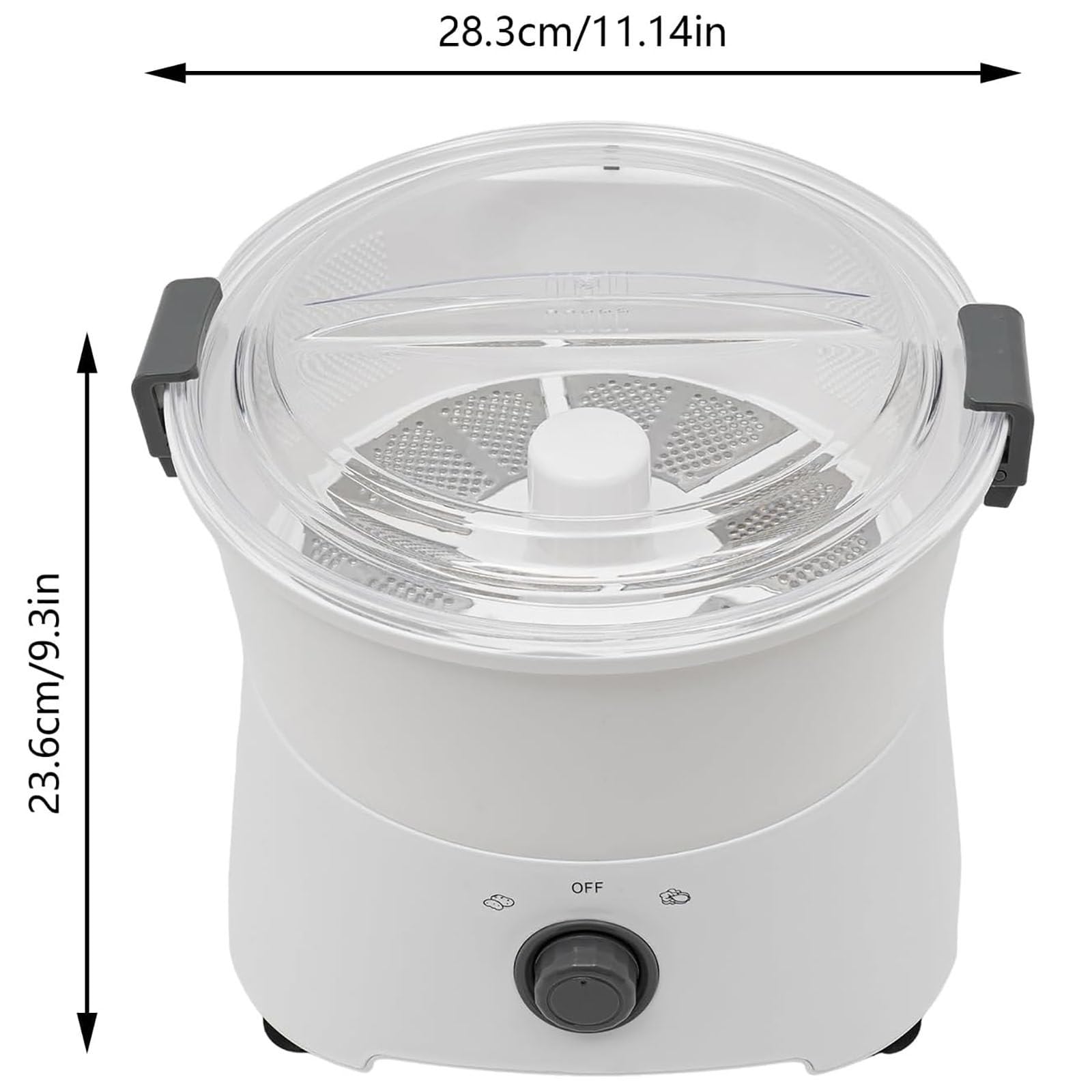 Pelador AutomáTico de Patatas, Pelador de Patatas EléCtrico Comercial de 85 W, Pelador AutomáTico de Patatas, Pelador Giratorio, Pelador de Patatas EléCtrico Comercial para Cocina