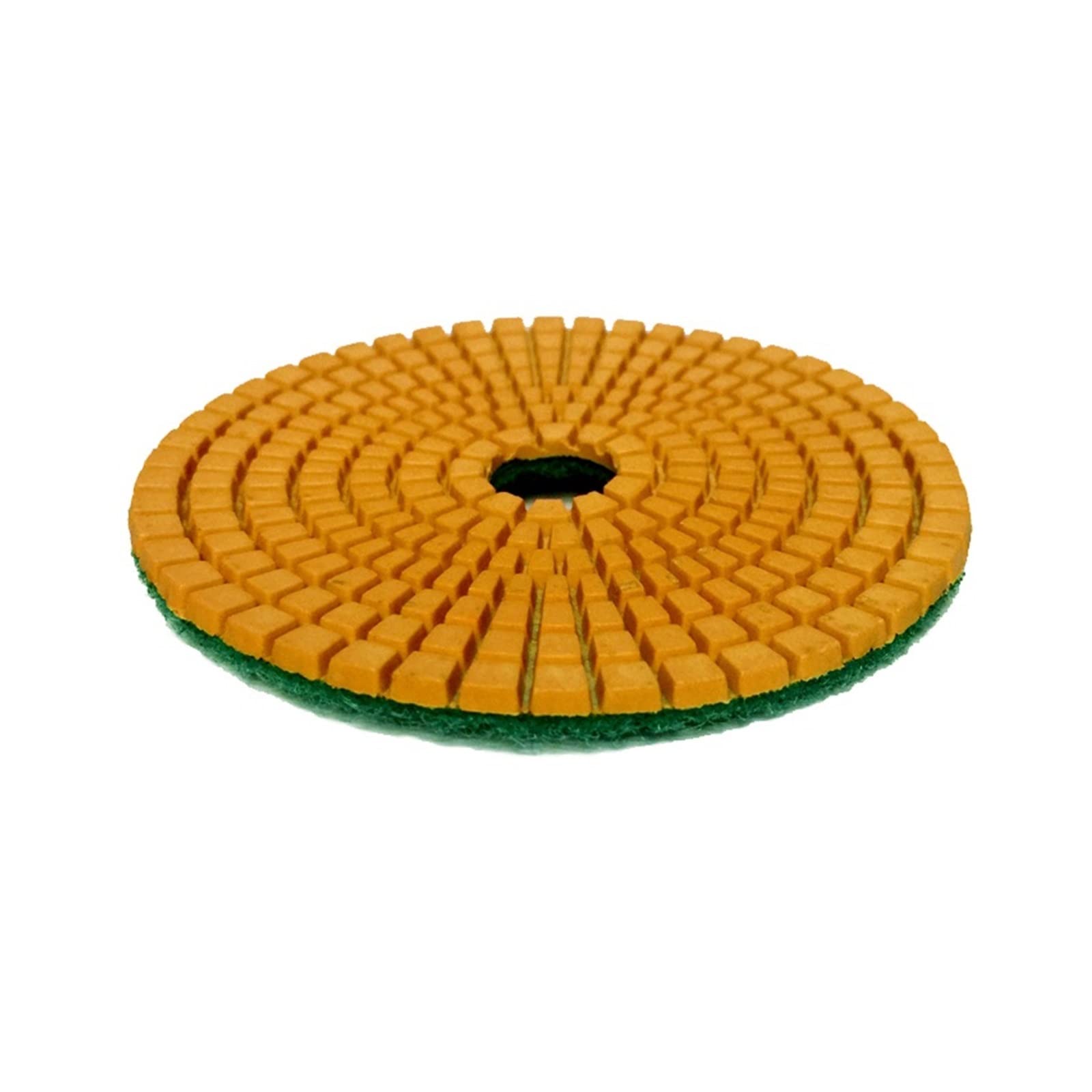 CAREG 10 sztuk 4 Cal mokre diamentowe podkładki polerskie 100mm elastyczny marmurowy pad polerski pasuje do granitu kamień tarcza szlifierska 4DS3 Durable (Size : 100, Color : 10 PCS_4 INCHES)
